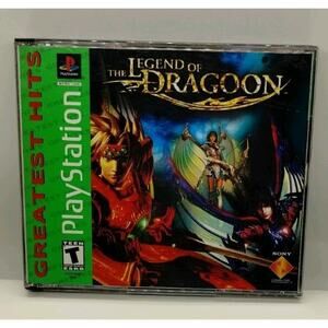 THE LEGEND OF DRAGOON Greatest Hits (PS1,2001) Nice Clean Game Discs PlayStation